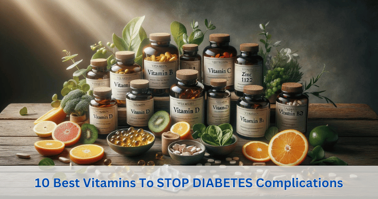 10 Best Vitamins To STOP DIABETES Complications